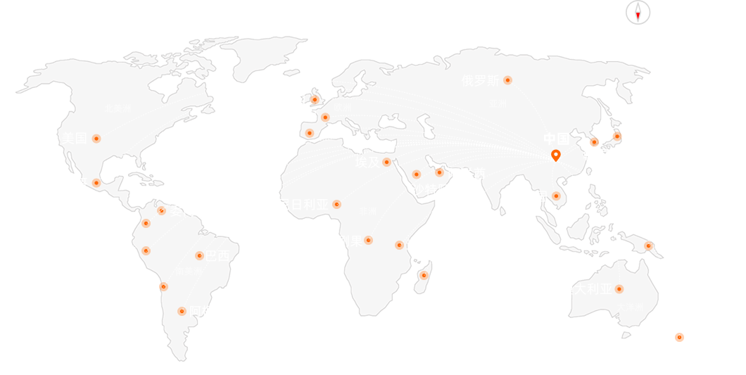 中亚签证服务地图